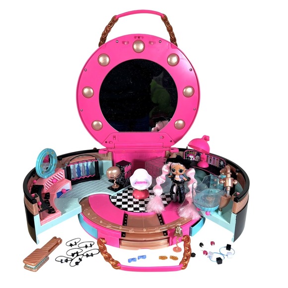 L.O.L Surprise! by MGA Beauty Salon Doll Playset - Incomplete TESTED Light WORKS